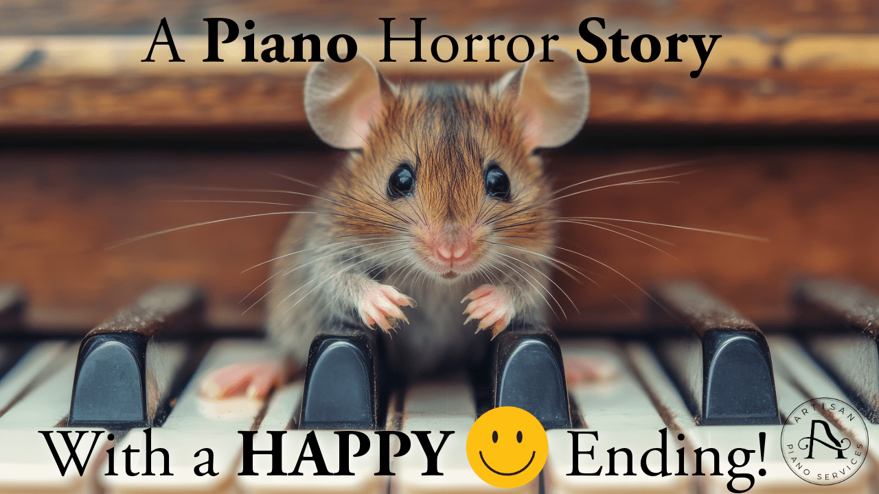 A Piano Horror Story 🐭With a Happy 😊Ending! - Artisan Piano Services