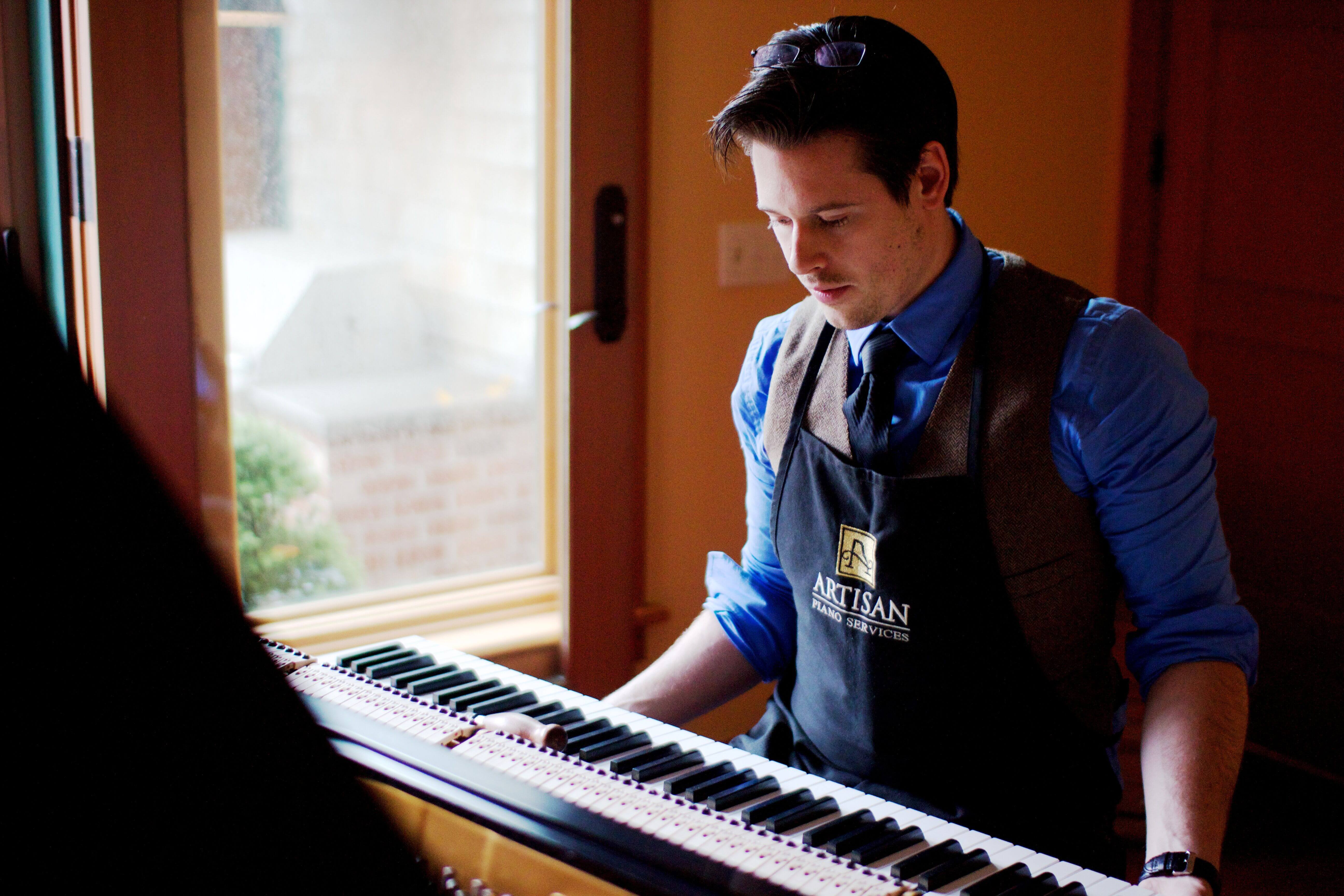 Tuning a piano - Artisan Piano Tuning and Restoration